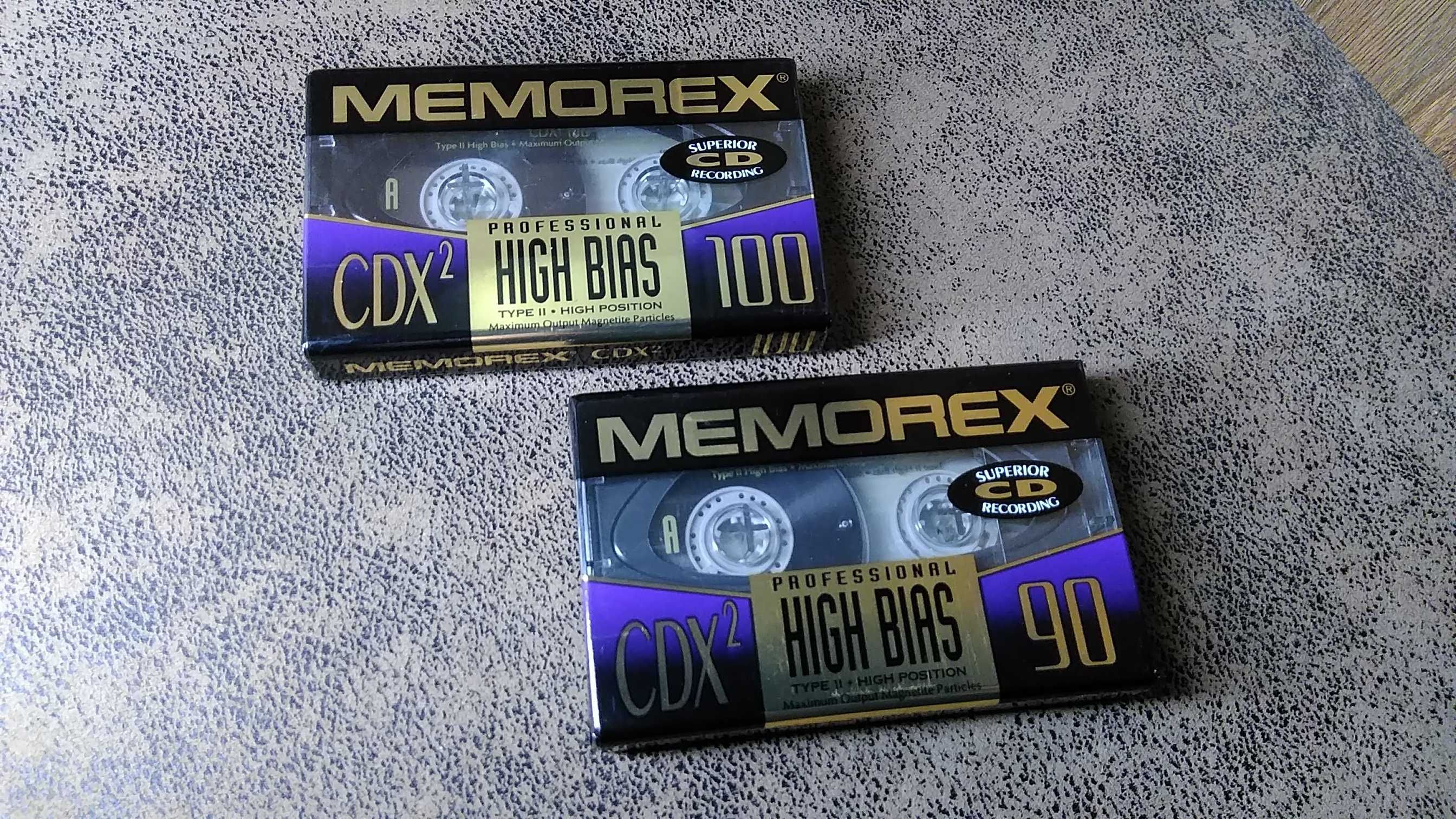 Аудіо касети Memorex CD2.CDX.Sire,  фірмові хром