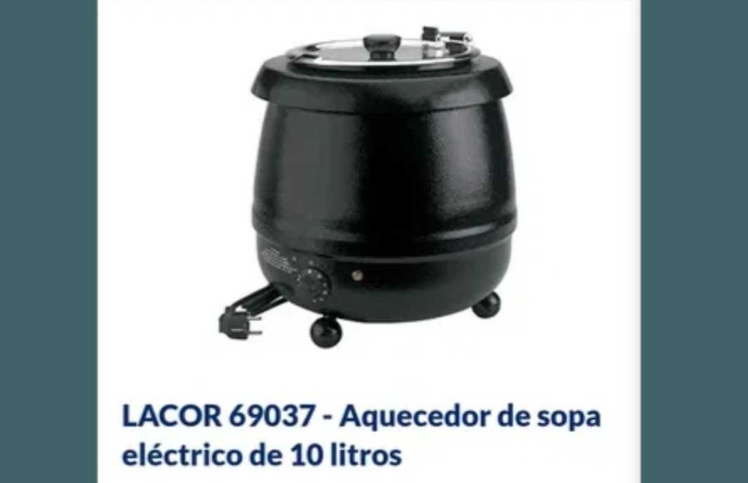 Panela aquecer sopa nova