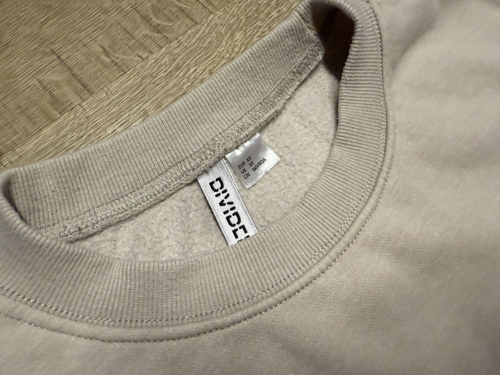 Bluza H&M oversize, szeroka, szerokie rękawy, XS 34, hm