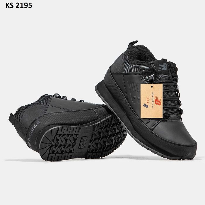 Кросівки New Balance 754 Black ЗИМА. Арт: KS 2195