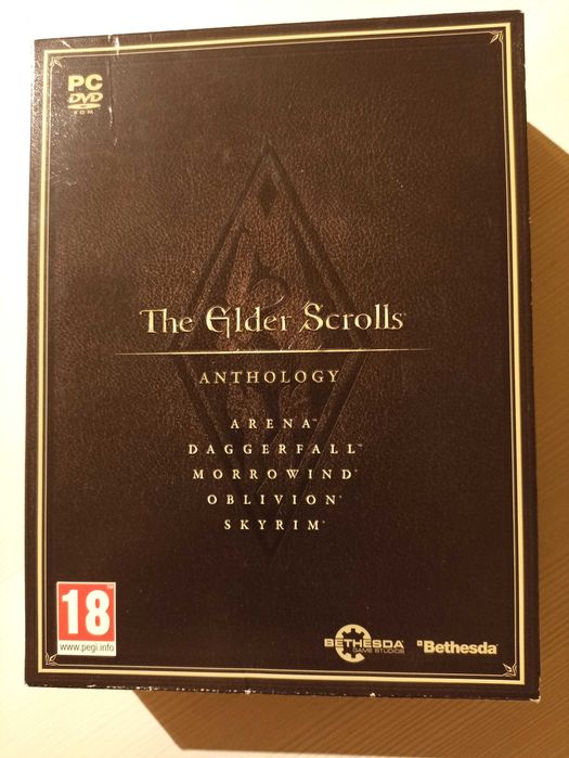 The Elder Scrolls anthology 10 płyt  + klucz w kieszeni