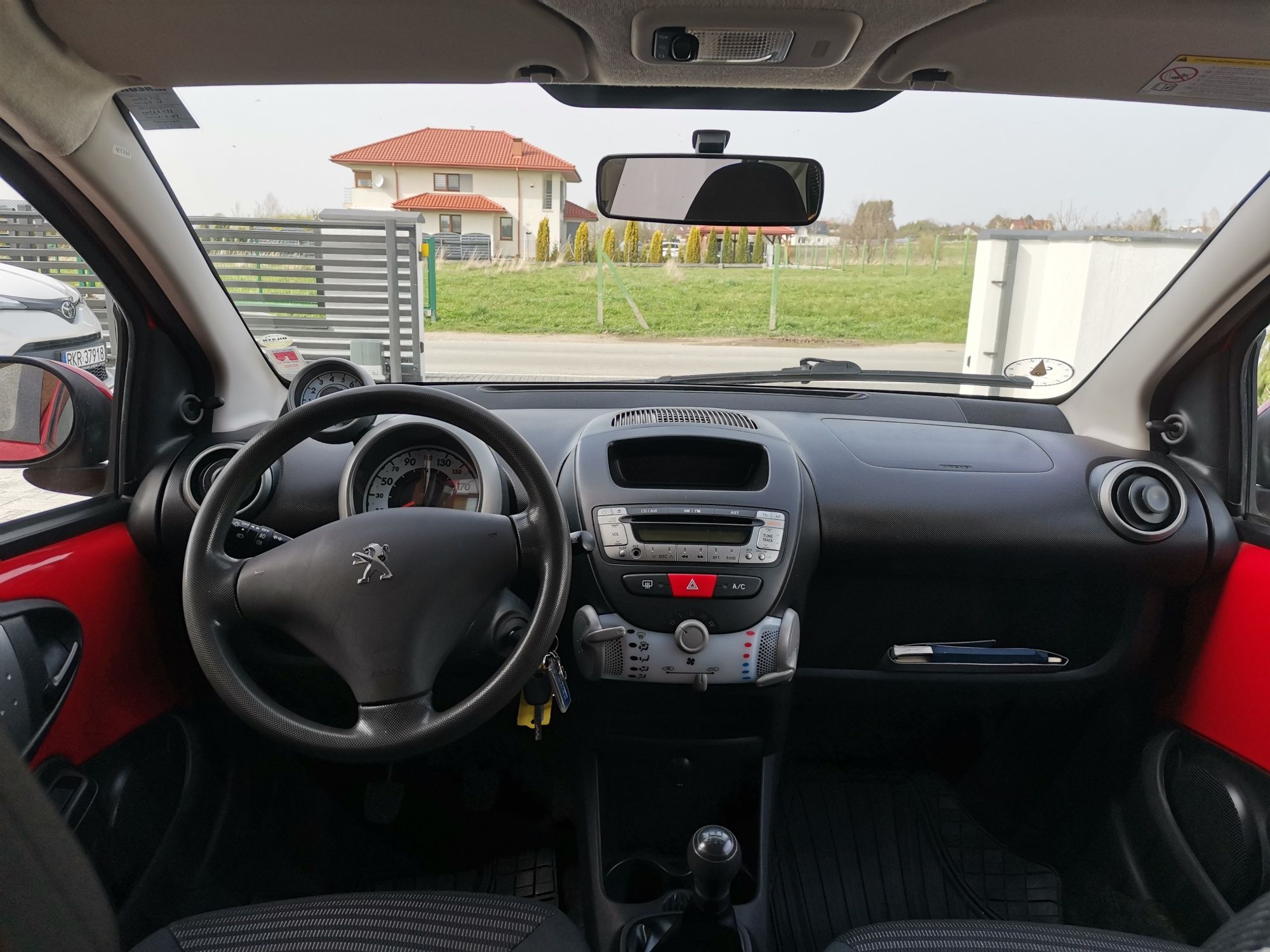 Peugeot 107  Klima, Ledy, 5 drzwi  sprowadzony zarejestrowany!