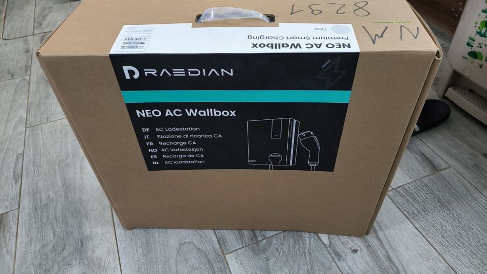 Wallbox Radeon Neo AC 7kw nova