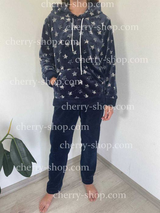 Жіночий теплий домашній костюм , махровий костюм ,пижама женская