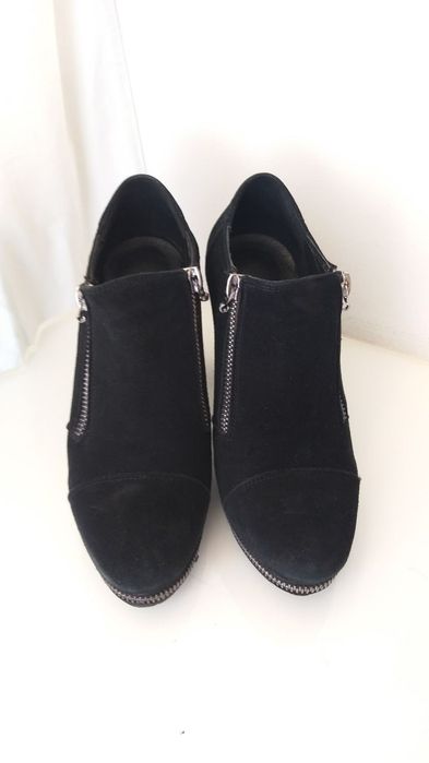 Лот обуви туфли ботинки женская взуття весна лак замша