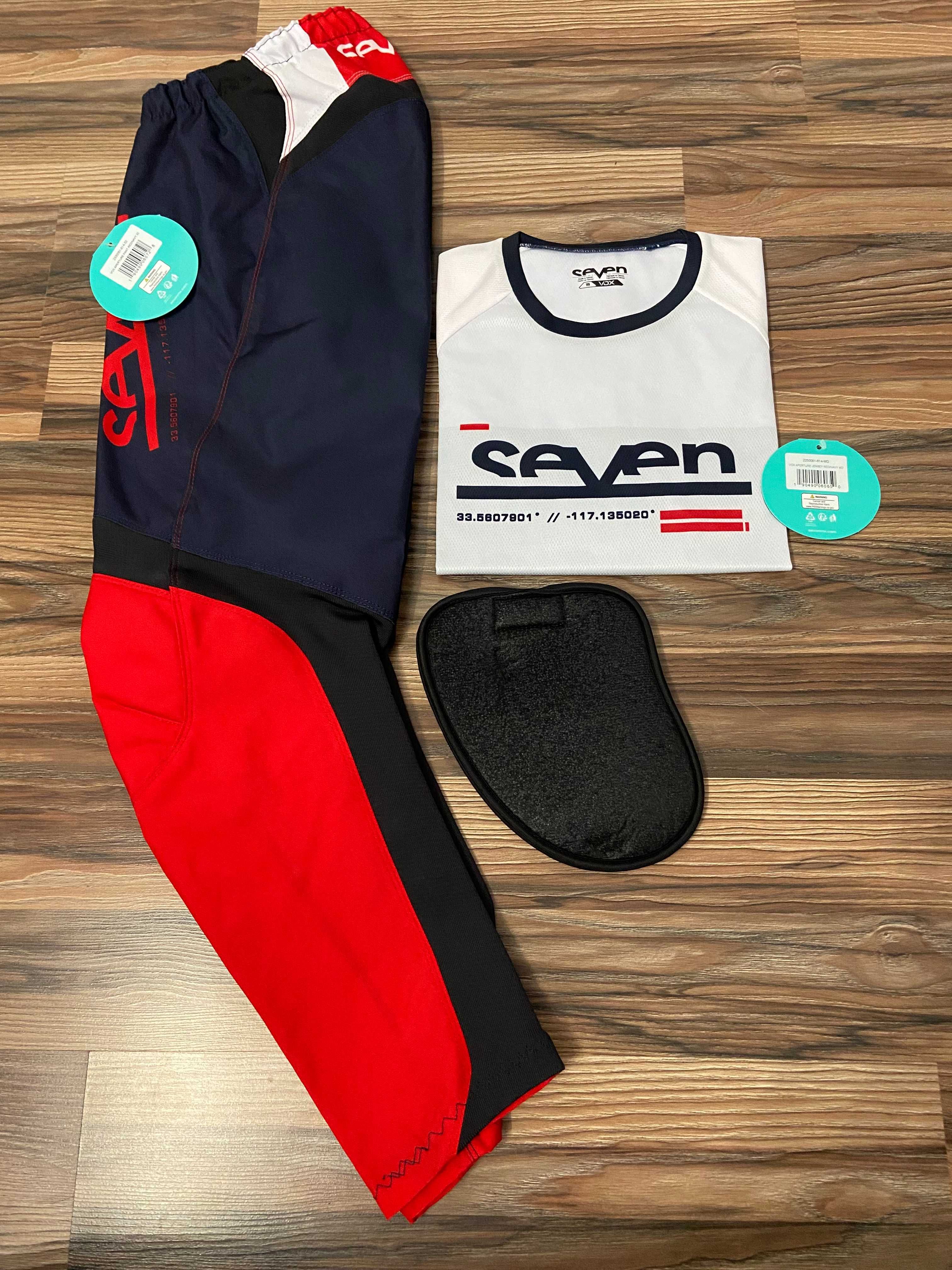 Strój Seven Vox Aperture (Red Navy)(cross,quad,enduro,mtb,dh)