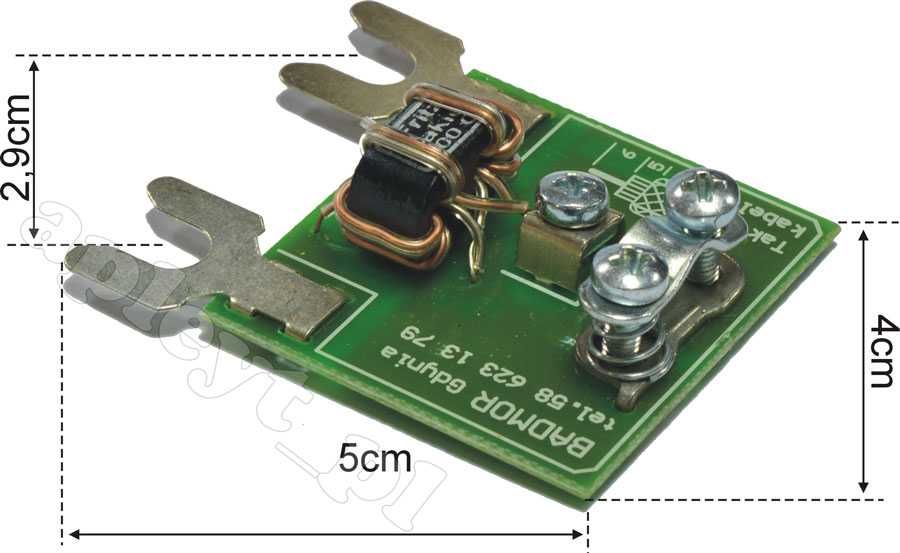 Symetryzator antenowy szerokopasmowy SA I-V 6-60 BADMOR