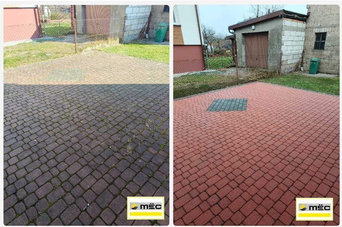 PROMOCJA -10% Mycie i Czyszczenie Kostki Brukowej/Elewacji/Ogrodzeń