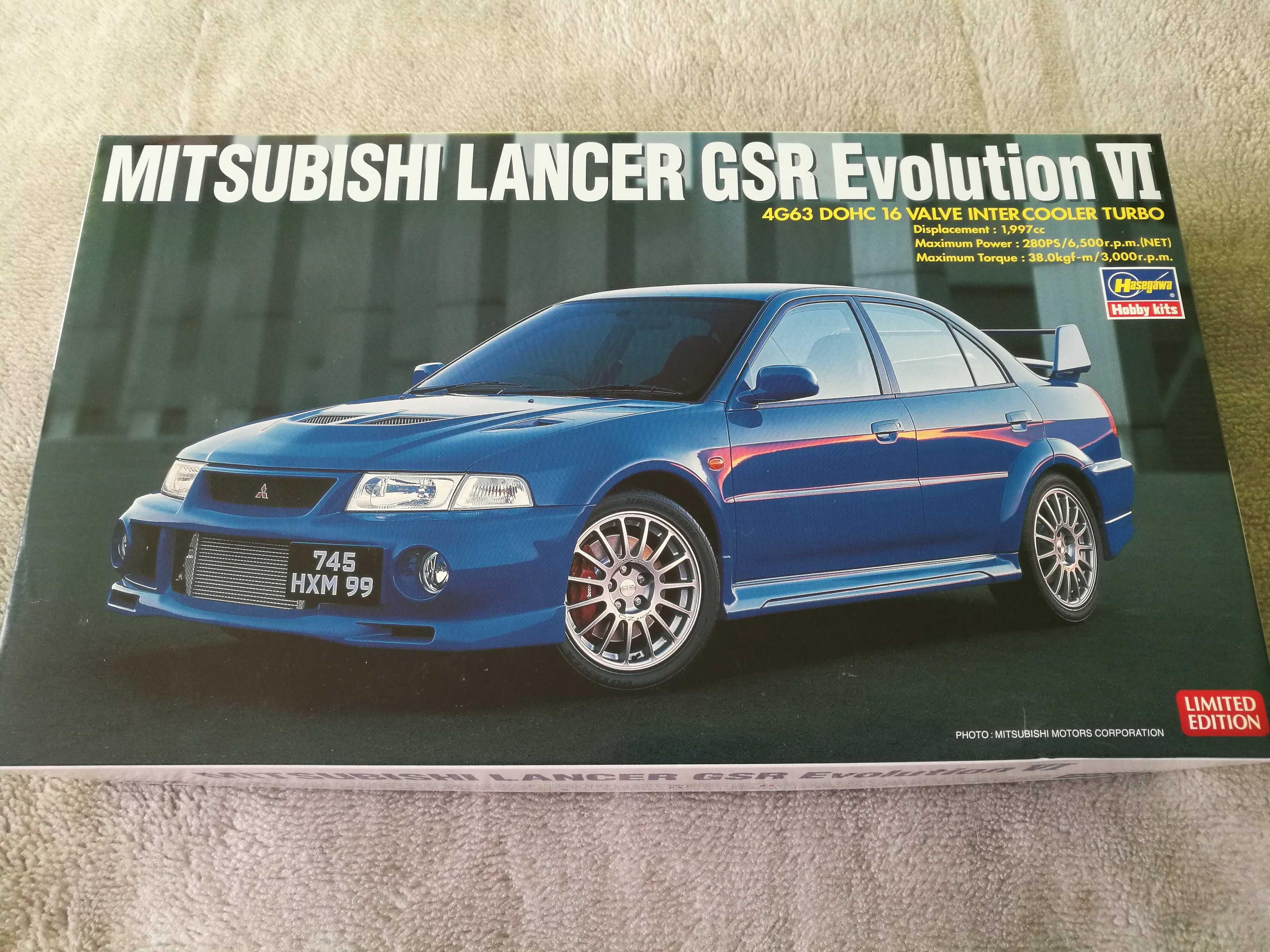 Hasegawa 20336 1/24 Mitsubishi Lancer GSR Evolution VI