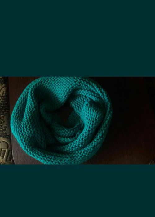 Шапочка двойная, снуд.