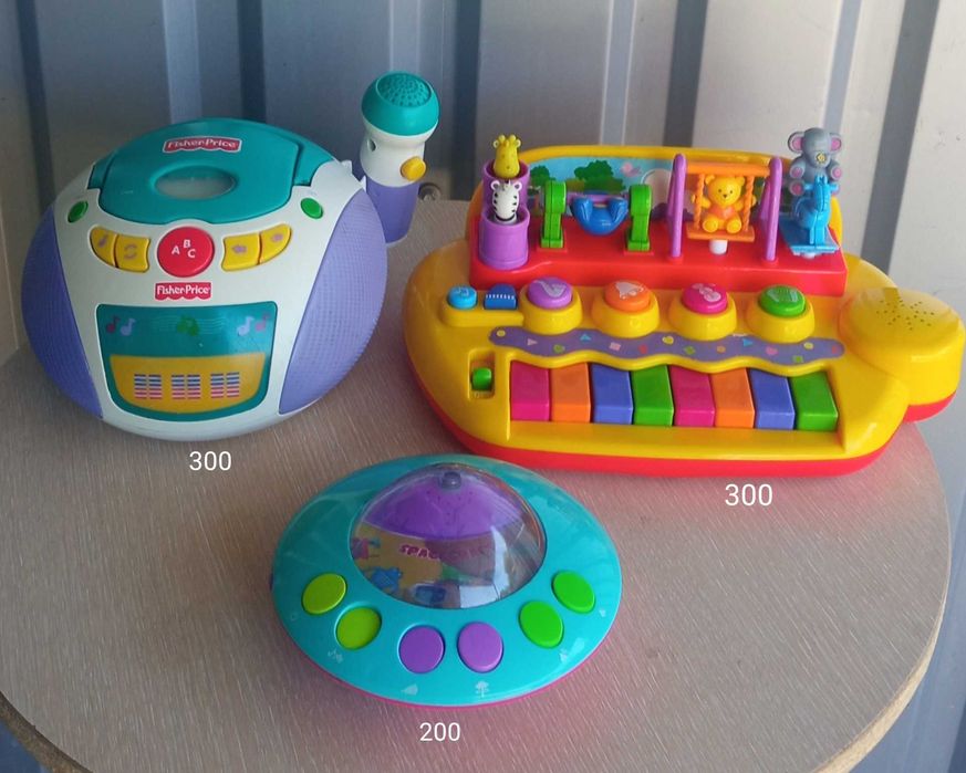 Детские игрушки от 3 месяцев до 2-х лет.