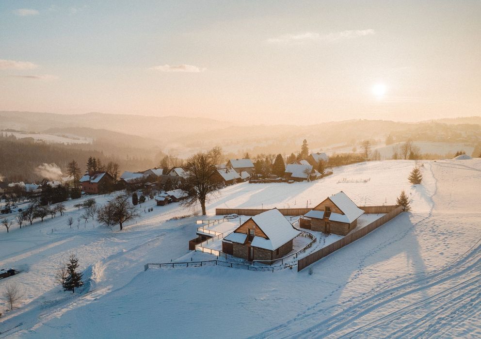 Kasztanowe Zacisze- domki w Beskidach.