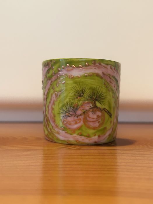 Filiżanka malutka ręcznie malowana