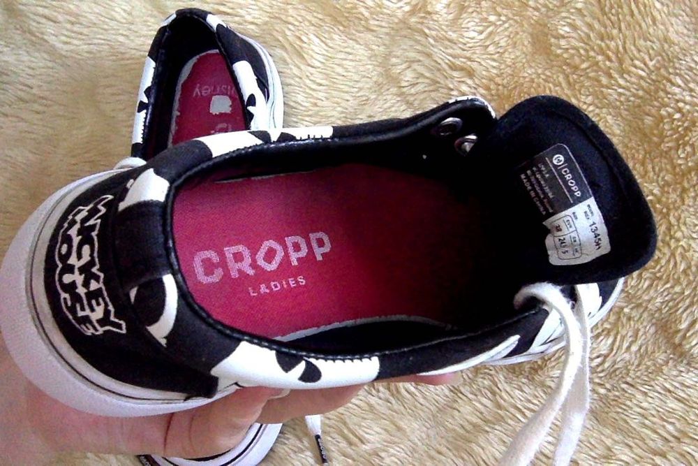 Trampki Cropp Disney Mickey Mouse 38 wkładka 24,5 cm.