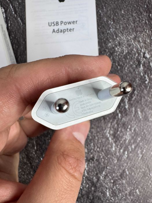Адаптер 5W Original для iPhone Айфон Оригинал блок 1A Гарантія