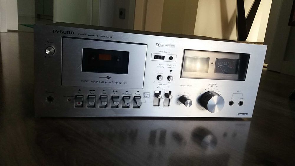 Onkyo TA-600D leitor de cassetes / K7 - limpo e revisto