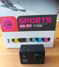 Kamera sportowa 1080 P Wodoodporna 30M