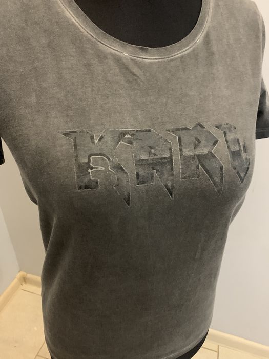 Karl Lagerfeld koszulka, T-Shirt r. XS/S logowana vintage
