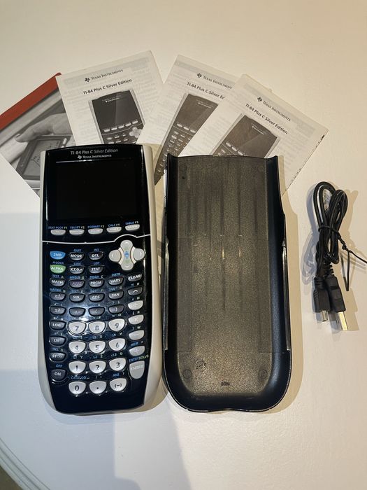 Calculadora Texas instruments TI 84 plus Silver Edition