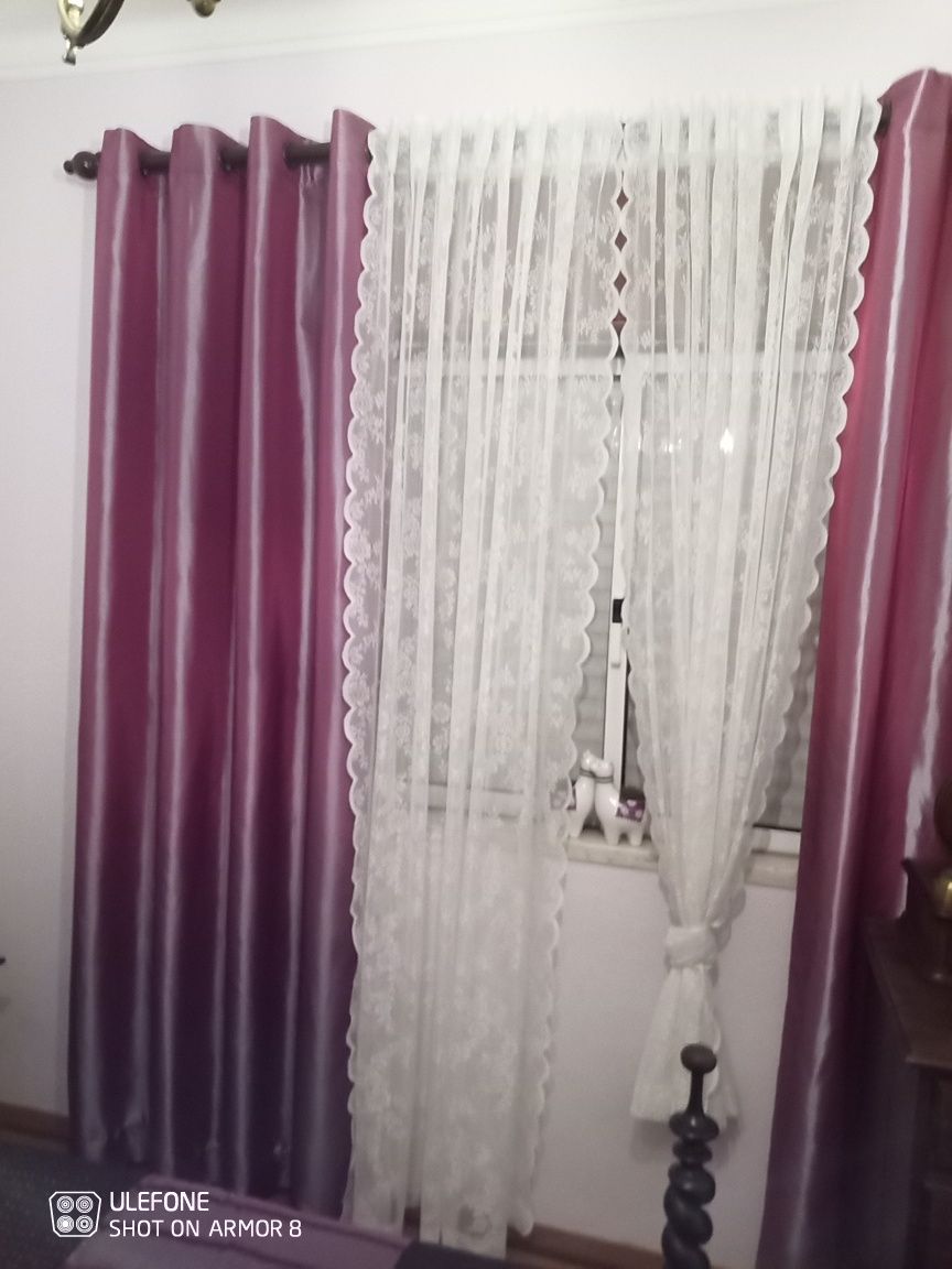 Colcha e cortinados