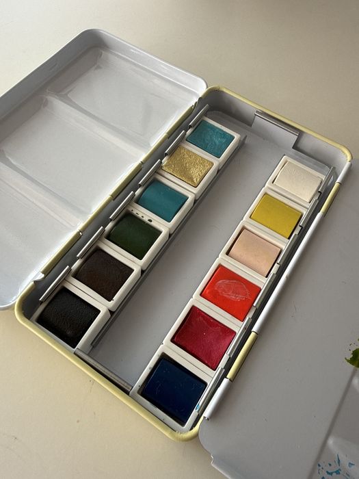 Conjunto de aguarelas - rico design