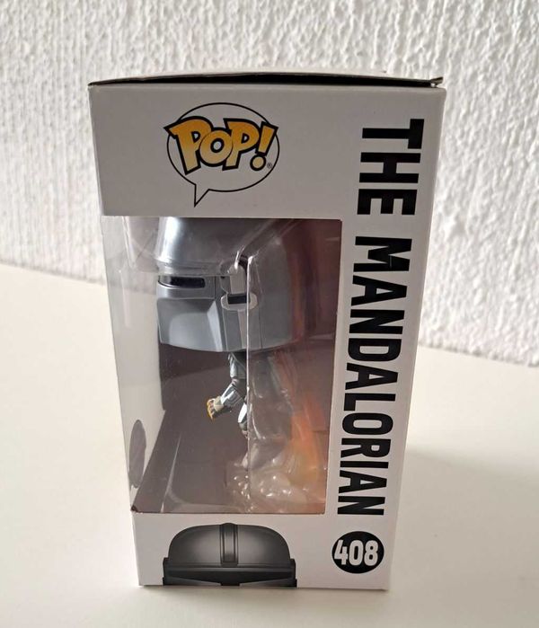 Funko Pop Star Wars Mandalorian # 408 Edição Especial