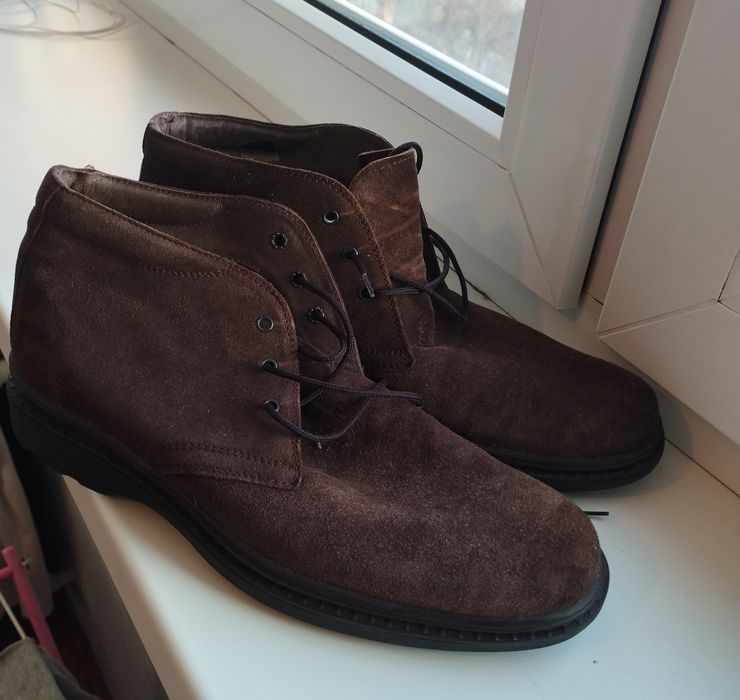 ботінки чоловічі нубук 42 р