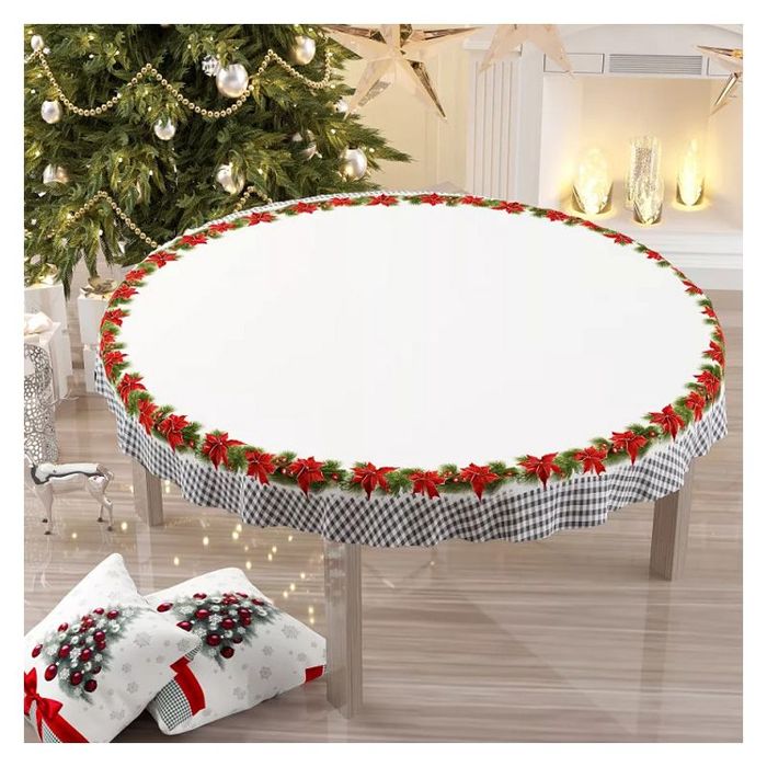 Obrus Vespera 140 cm DomoweTekstylia | WNV591 140 | Boże Narodzenie