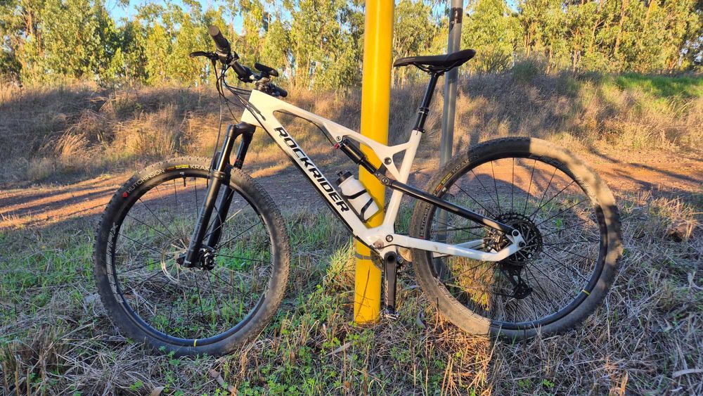 BTT Carbono Suspensão Total Rockrider XC 900 S  c/ Upgrades
