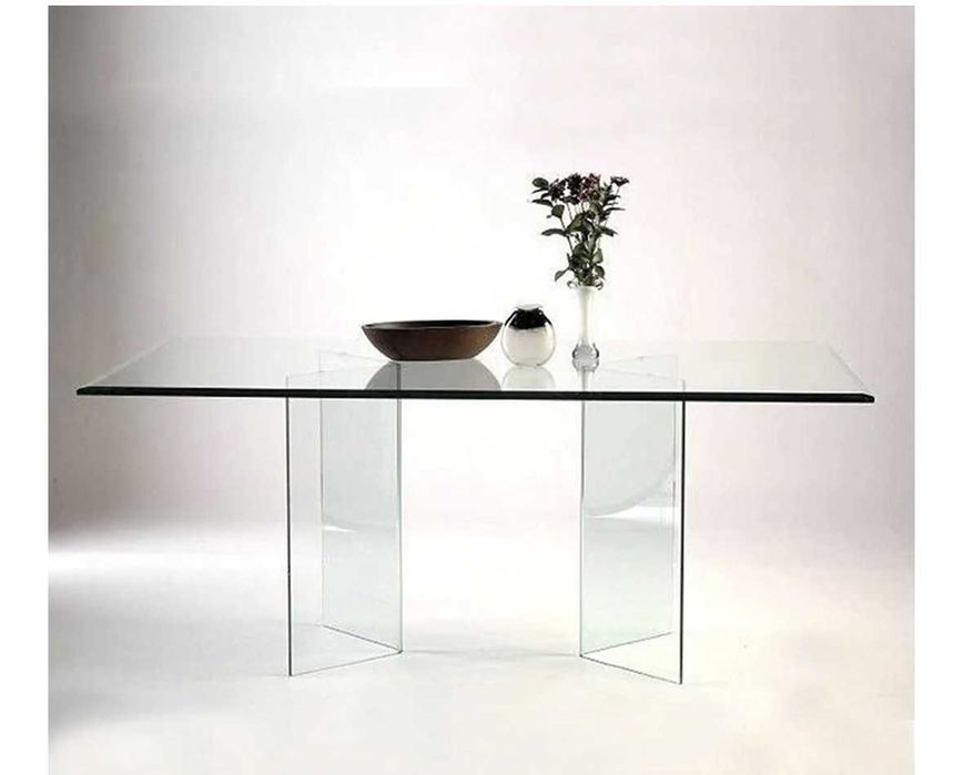 Mesa de vidro temperado da Iberahome