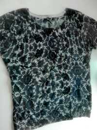 Blusa de padrão gótico marca naf naf tamanho m