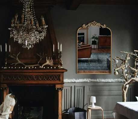 Lustro ścienne nowoczesny design 61x40cm