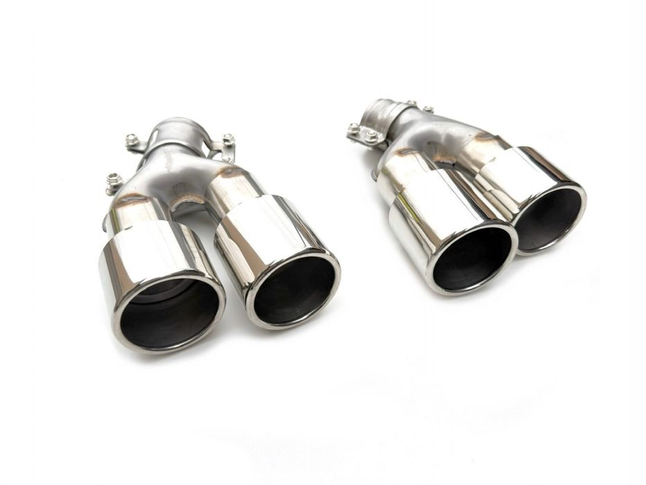 Насадки на вихлопні труби M5 стиль BMW G30 / G31 2017 - 2023 хром