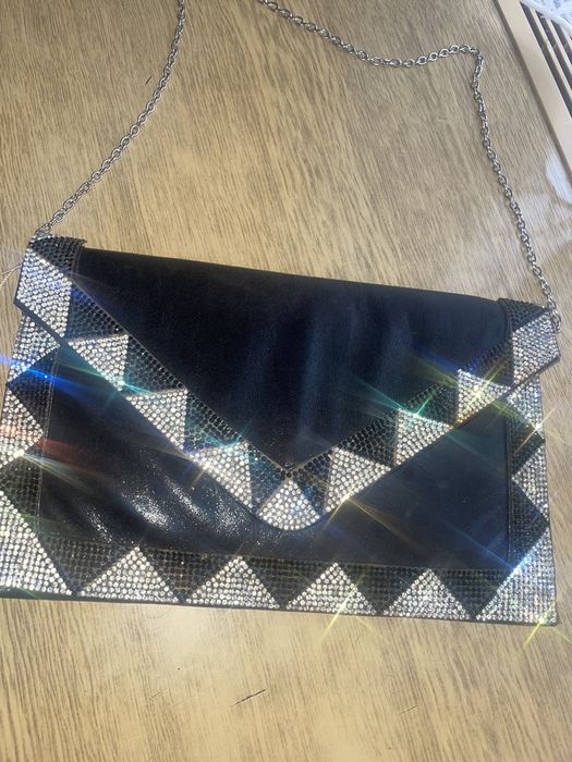 Клатч в стразах