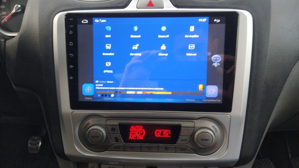Автомагнітола Ford focus mk2 2004-2011, Android, GPS, Bluetooth
