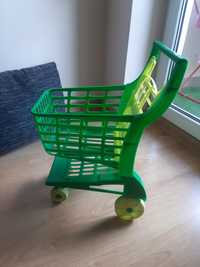 Wózek zabawkowy zielony