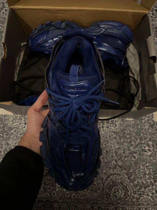 Balenciaga Track Metallic Blue 43
