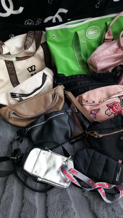 Torebki małe i duże oraz nerki