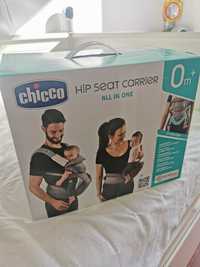 Porta Bebe Chicco Hip Seat Carrier All in One +  baby pack