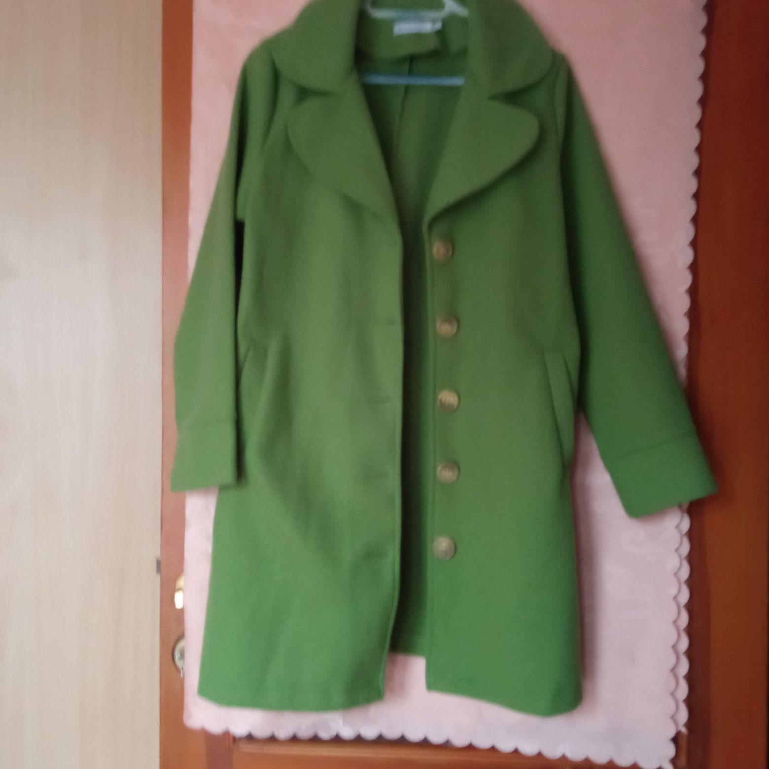 Płaszcz zielony rozm L