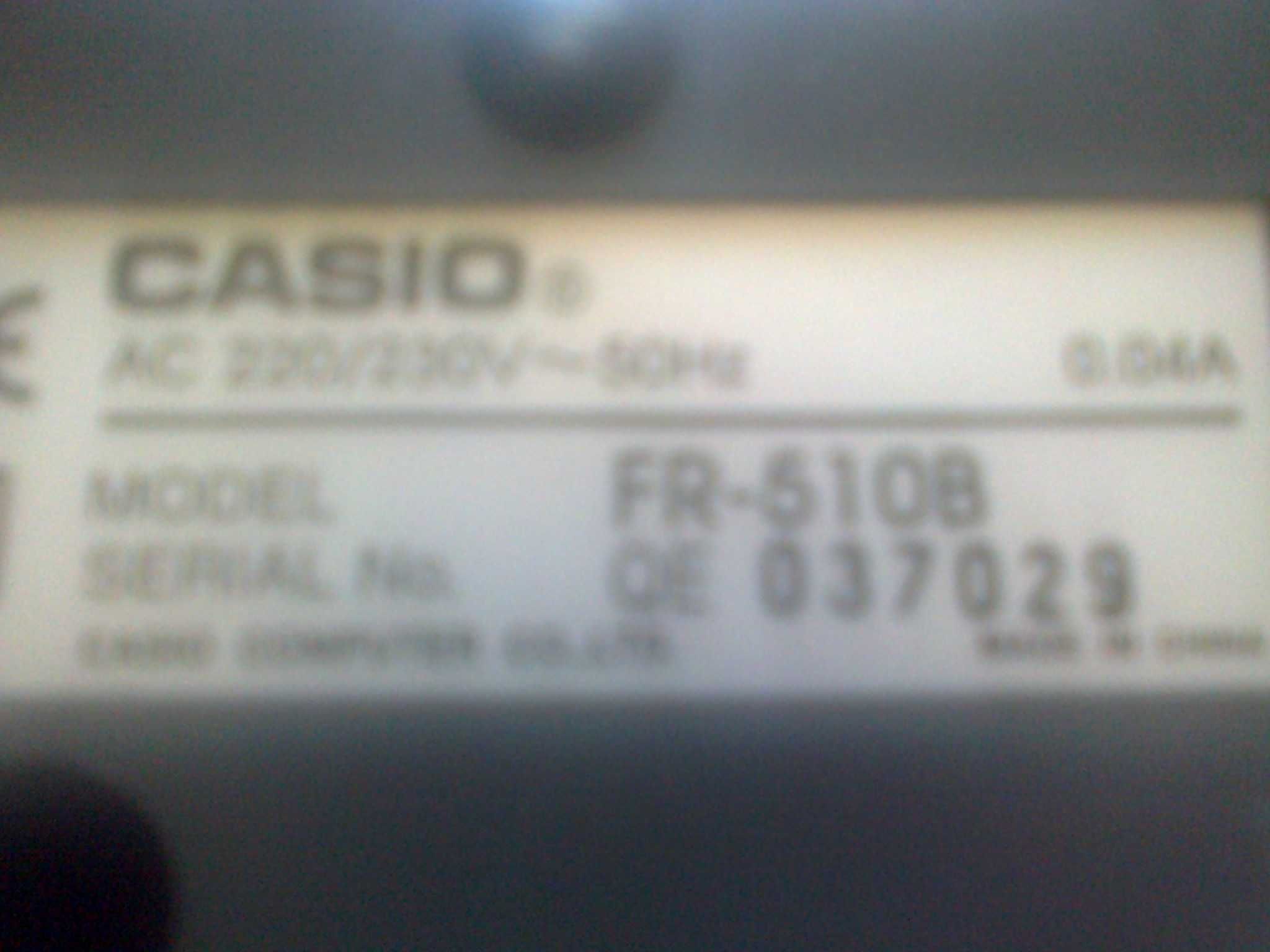 Kalkulator Casio z funkcją wydruku