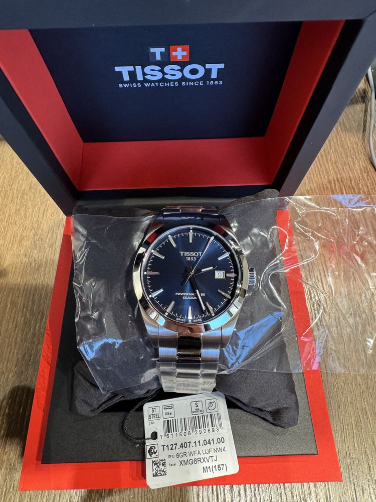 Zegarek Tissot Gentleman Powermatic 80 Silicium