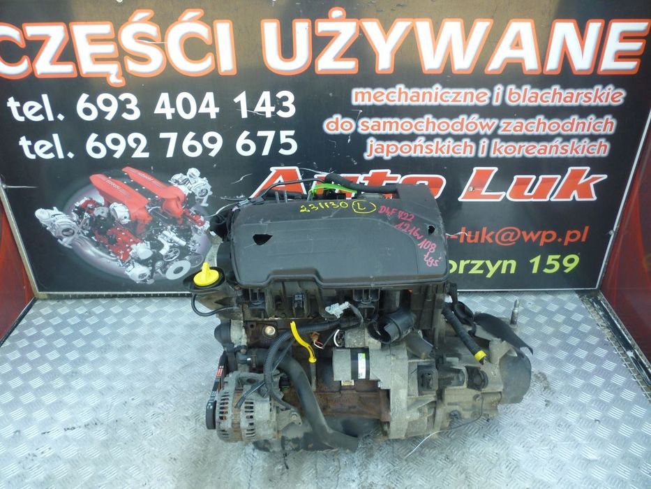 SILNIK RENAULT CLIO 1.2 16V D4F722 108 TYS