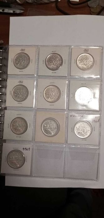 Coleção moedas antigas