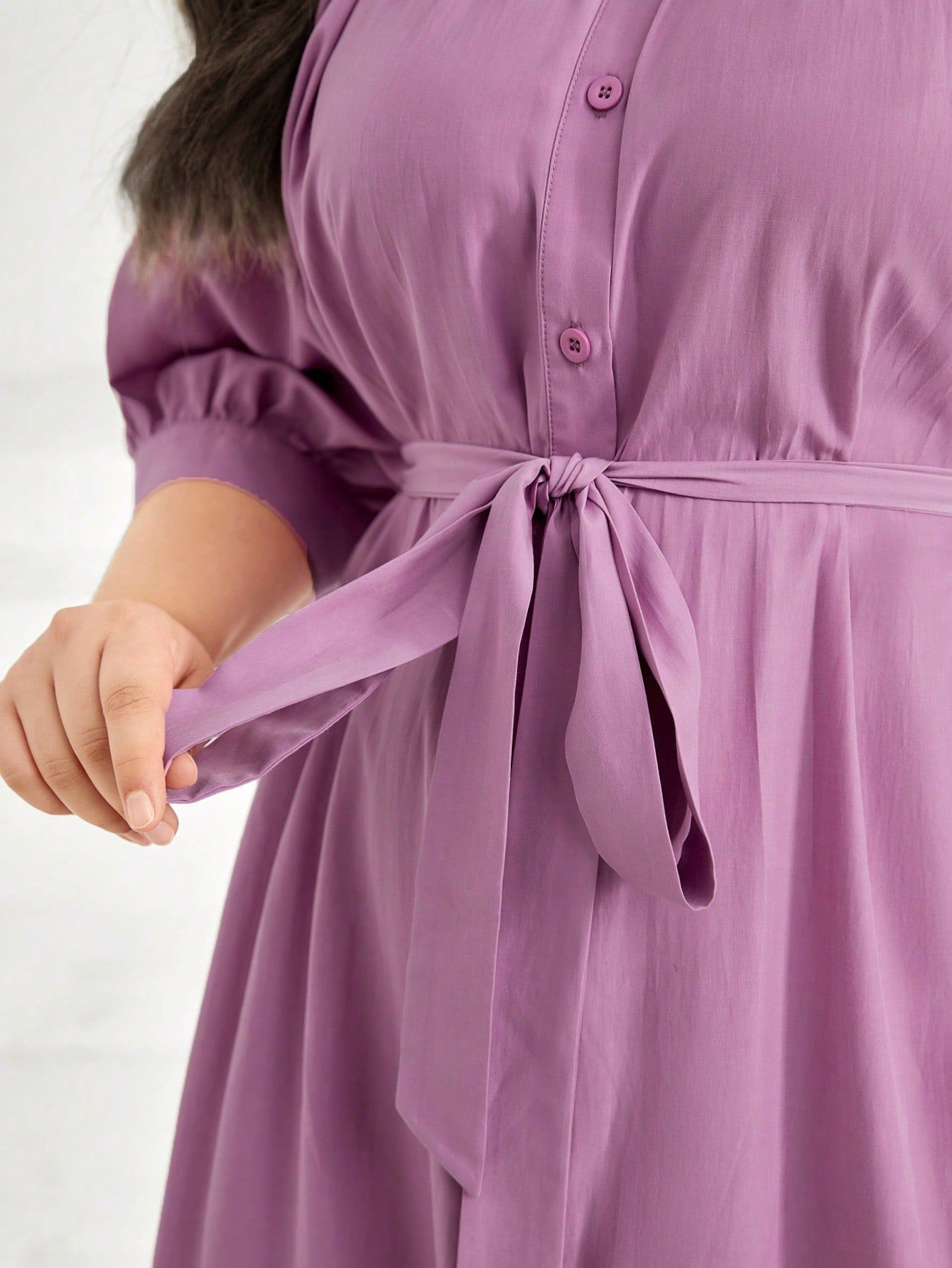 Sukienka Koszulowa Ze Stójką Luźna Maxi Casual Shein Xxl 44