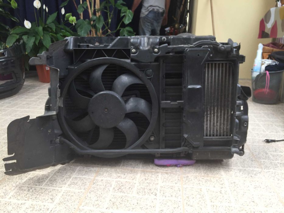 Citroen C5 2.0HDI 2005- Ventoinha + Radiador + Intercooler+Radiador AC