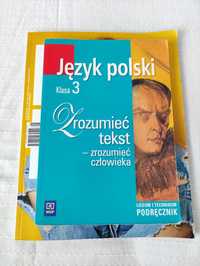 Język polski LO Zrozumieć tekst klasa 3 WSiP podręcznik, matura szkoła