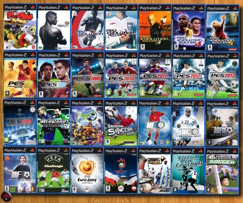 [PS2] Jogos DESPORTO 1 (Futebol,Rugby,Voley,Basket,Hoquei,Basebol)