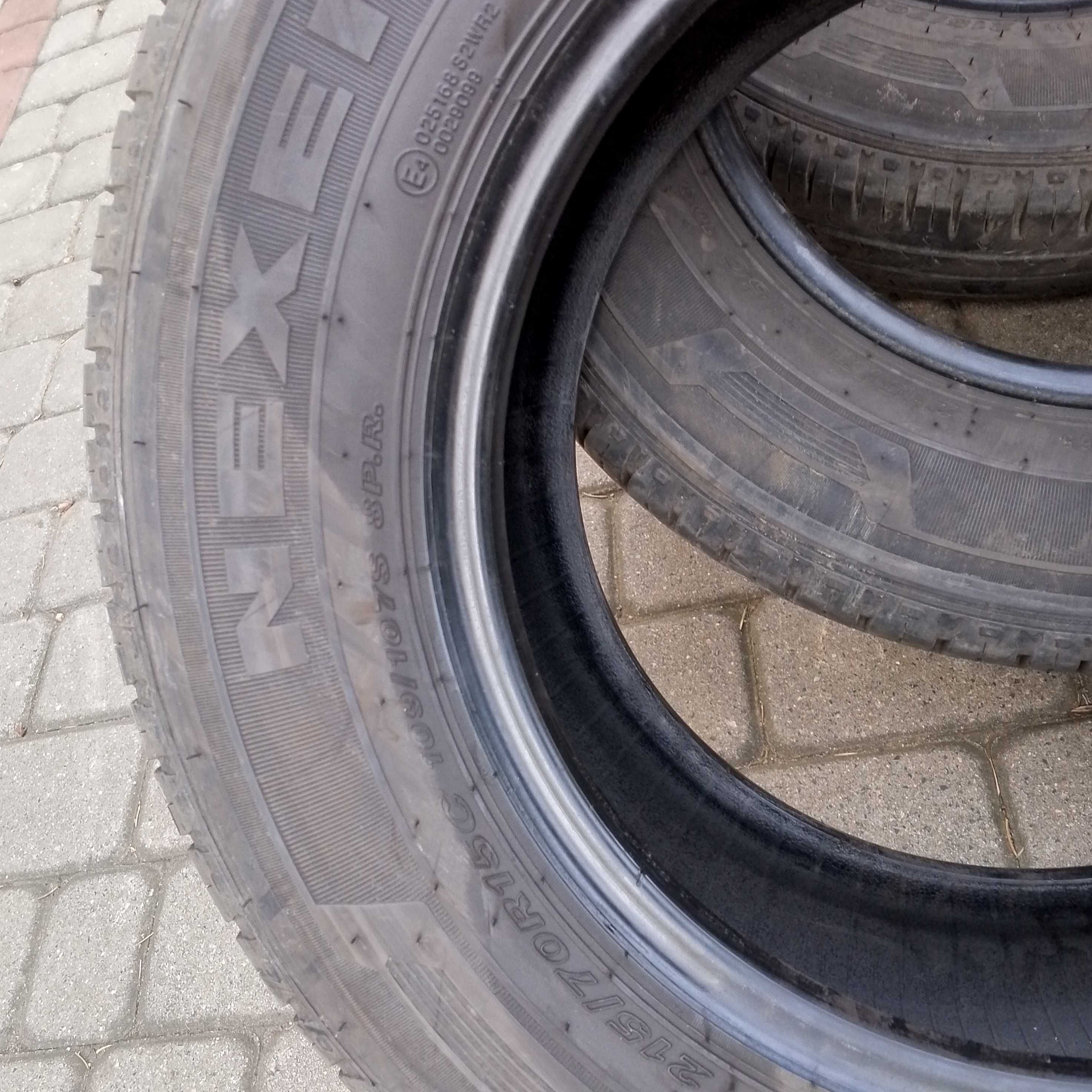 opony jak NOWE 4 szt. 215/70/15 C Nexen