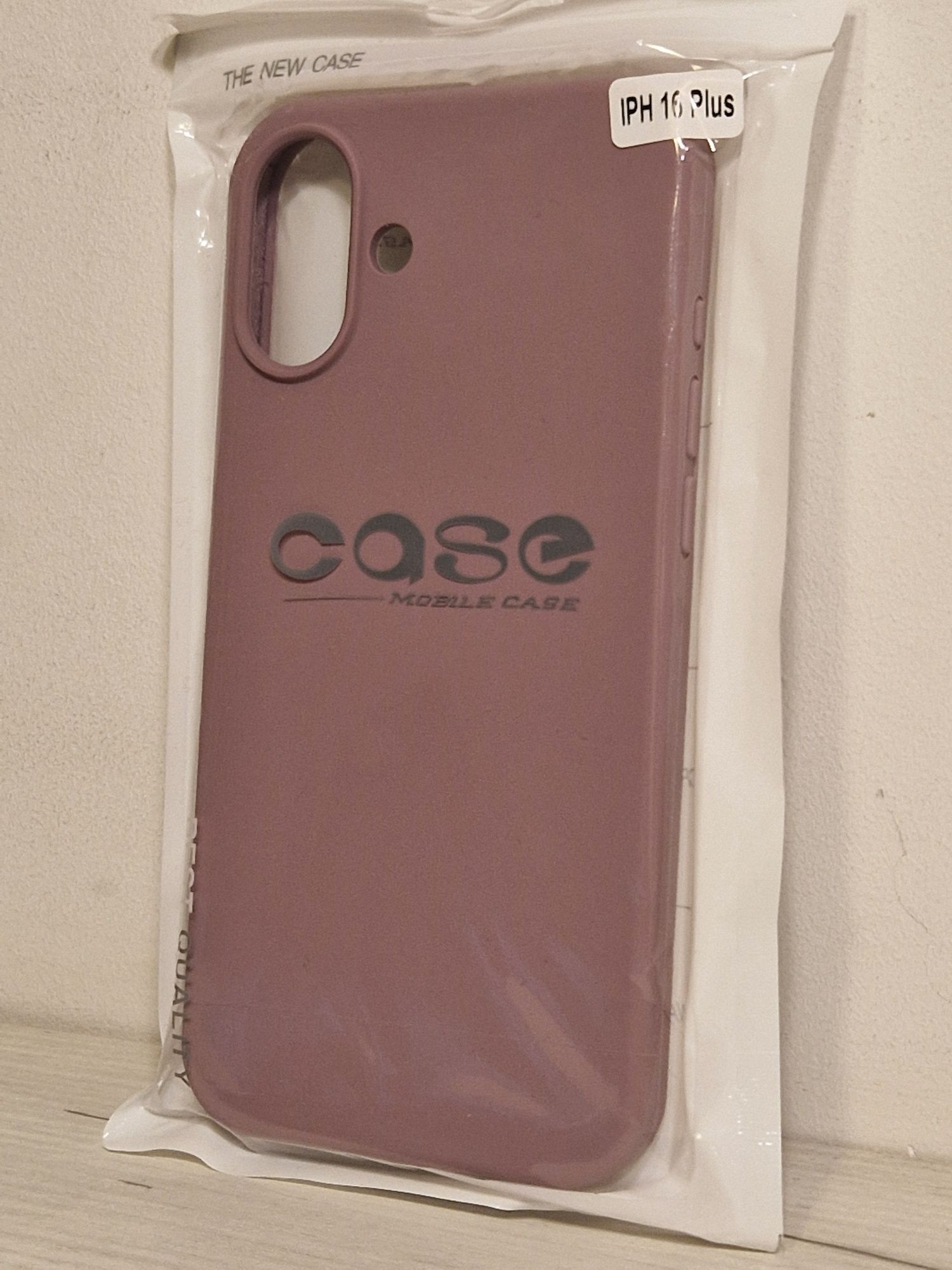 Silicone Lite Case do Iphone 16 Plus wrzosowy